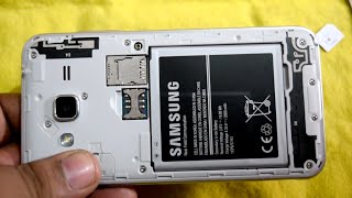 How to Insert Sim Card and SD Card in Samsung Galaxy J3 2016 [upl. by Lynnea]