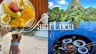 St Lucia Vlog  All the spots to try while youre in St Lucia [upl. by Annoek794]