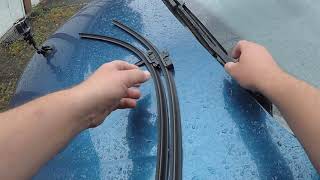 HOW TO CHANGE WIPER BLADE Ford S Max FORD S MAX WYMIANA WYCIERACZEK [upl. by Ahtael]