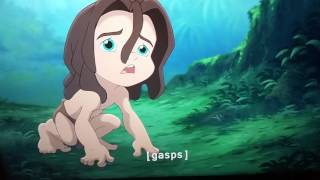 Tarzan 2 Tarzan amp Zugors conflict [upl. by Assillim]