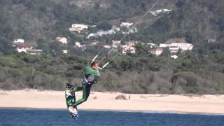 Kitesurfen in Moledo Portugal at its best  AllYouCanSurf [upl. by Nyvar]