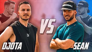 DJOTA VS SEAN GARNIER  PENALTY CHALLENGE [upl. by Yeldar]