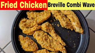 Fried Chicken Strips Breville Combi Wave 3 in 1 Microwave Air Fryer [upl. by Lief]