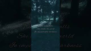 Meditating with the Ambient version of Burzums Dunkelheit darkambient darkmeditation burzum [upl. by Ydolem]