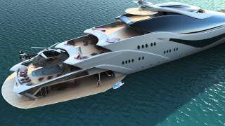 Luxurious yacht PROJECT MAGNITUDE by Opalinski Design House [upl. by Jaquiss939]