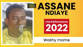 Assane Ndiaye  Wakhy Mame Live 2022 [upl. by Cowey199]