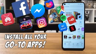 How to Download Your Favorite Apps with the Huawei AppGallery StepbyStep Install Guide [upl. by Arley]