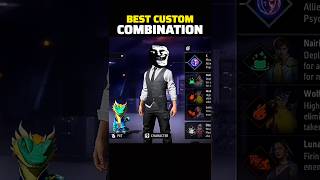 BEST CUSTOM COMBINATION 😱  BEST CUSTOM CHARACTER COMBINATION  CHARACTER COMBINATION shorts [upl. by Godbeare]