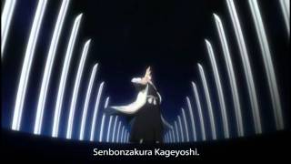 Bleach  Bankai Senbonzakura Kageyoshi HD [upl. by Luane]