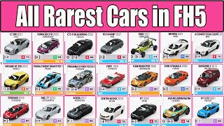 All Rarest Cars in Forza Horizon 5 [upl. by Naillig504]