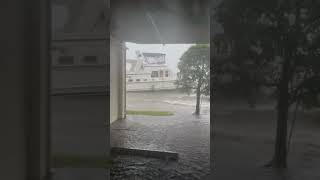 Hurricane Helene Blows Boat To Shore [upl. by Thacher]