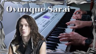 Ovunque Sarai  Irama Piano Cover  ACCORDI [upl. by Meurer]