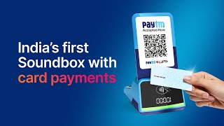 Indias First Paytm Card Soundbox  Paytm Karo  paytm paytmsoundbox [upl. by Eelitan]