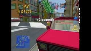 Canyonero  Marge  Downtown The Simpsons Road Rage Gameplay Part 76 [upl. by Gilliette860]