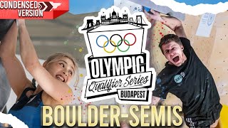 Budapest OQS 2024 Climbing  Boulder Semis │Condensed version [upl. by Stoecker]