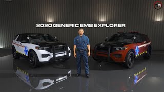 FiveM Cars 2020 Medical Explorer [upl. by Lyreb961]