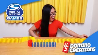 How to Build and Topple Dominoes H5 Domino Creations by Lily Hevesh and Spin Master Games [upl. by Pisano]