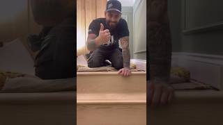 How To Install Oak Cladding Onto Stairs shorts [upl. by Notnilk286]