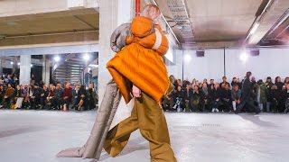 Rick Owens  Fall Winter 20172018 Full Fashion Show  Menswear [upl. by Yeltnarb]