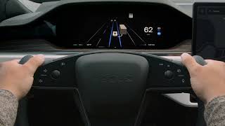 Tesla Model S  Autosteer Activation Settings [upl. by Elocim982]