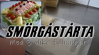 SMÖRGÅSTÅRTA MED RECEPT [upl. by Najram]