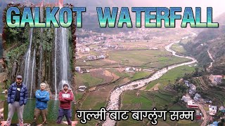 GULMI to GALKOT WATERFALL  Adventures Trip to Baglung [upl. by Beverley]