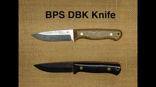 New Inexpensive DBK Knife Bushmate from BPS Knives compared to TRC [upl. by Janis]