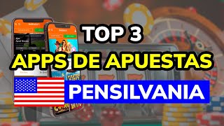 🥇 3 Mejores APPS DE APUESTAS en PENSILVANIA 2024 [upl. by Afrika988]