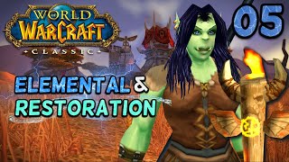 Lets Play World of Warcraft Classic Era  Orc Shaman Part 5  Relaxing Gameplay [upl. by Aracal]