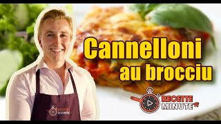 Recette Corse  Cannelloni au Brocciu [upl. by Caresa383]