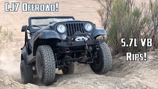 Jeep CJ Offroad Hydraulic Clutch and 410 Regear [upl. by Shannah]