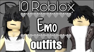 10 Emo Roblox Avatar Looks  Joyce n Claudia city [upl. by Aisak]