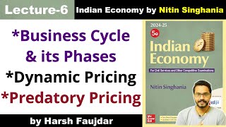 E6 What is Business Cycle Phases of Trade Cycle Dynamic Pricing  Nitin Singhania Indian Economy [upl. by Samoht]