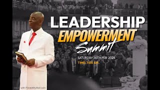 LEADERSHIP EMPOWERNMENT SUMMIT  10 FEBRUARY 2024  FAITH TABERNACLE OTA [upl. by Lorrimor5]