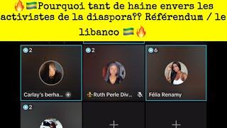 🔥🇬🇦Pourquoi tant de haine envers les activistes de la diaspora Référendum  le libanco 🇬🇦🔥 [upl. by Adi]