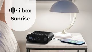 ibox Sunrise  Bedside Alarm Clock with DAB Radio [upl. by Ontina]