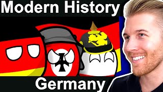 This is how it all started Countryballs Modern History Of Germany [upl. by Enayd320]