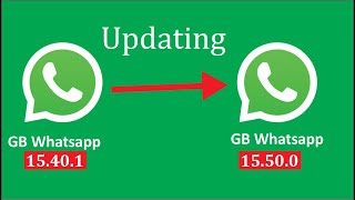 How to update GB Whatsapp  GB whatsapp update 15501  😎😍🖥 [upl. by Obla]