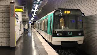 Paris Metro Shuttle action on lines 7bis and 3bis Part 1 [upl. by Connor]