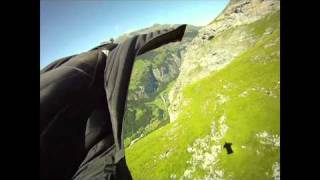 Jeb Corliss wingsuit demo [upl. by Ronoc704]