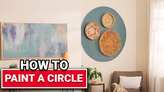 How To Paint A Circle On A Wall  Ace Hardware [upl. by Maer]