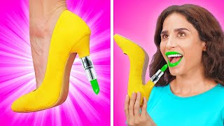 GENIUS AND EASY FASHION HACKS  Cool DIY Tricks To Save Your Day and Be Popular by 123 GO [upl. by Sievert]