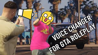 How To Use Voice Changer on GTA V Online Roleplay  Voicemod [upl. by Amos839]