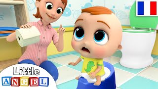 Apprendre la propreté  Le Petit Pot  Comptines pour Bébé  Little Angel Français [upl. by Seiter762]