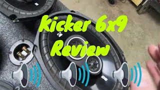 Kicker DS693 6x9 reviewsound test [upl. by Galloway]