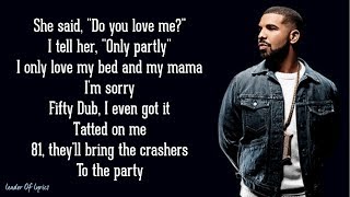 Drake  GODS PLAN Lyrics [upl. by Amada]