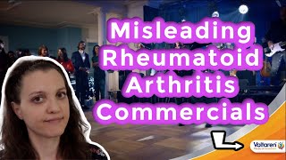 Why Do Arthritis Commercials Suck  Voltaren Humira Enbrel [upl. by Osswald488]