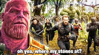 How THANOS amp his SOLDIERS hunted the AVENGERS for the INFINITY STONES on EARTH [upl. by Nadnarb]