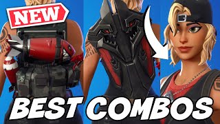 THE BEST COMBOS FOR NEW SPARKPLUG INK SKIN  Fortnite [upl. by Ajiam125]