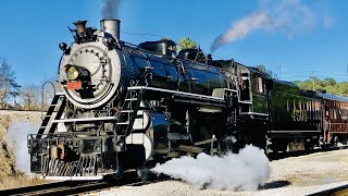 Tennessee Valley Railroad Museum Cab Ride on Southern 4501 342023 [upl. by Bendicta62]